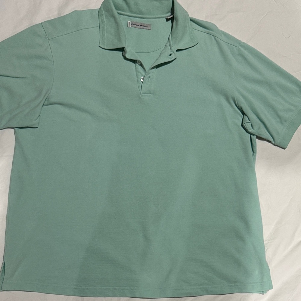 💚Havana Breeze Men's Mint Polo Shirt